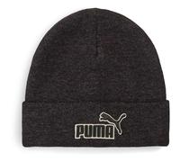 PUMA Essentials Elevated Heather Mid Crown Mütze 01 - PUMA black heather