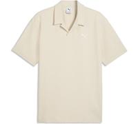 Puma Essentials Elevated Material Herren Poloshirt, weiß L