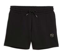 PUMA Damen Essentials Elevated Mid-Rise 5" Shorts S, Black