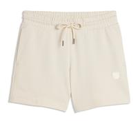 PUMA Essentials Elevated Mid-Waist 5" Shorts Damen 87 - alpine snow M