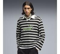 PUMA "Essentials Elevated No. 1 Relaxed Rugbypolo Herren" (39923923-XXL) schwarz striped