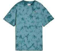 PUMA Essentials Elevated Relaxed Tie-Dye T-Shirt Kinder 41 - emerald ice 128