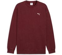 PUMA Herren Sweatshirt ESS ELEVATED Relaxed Wash Crew FL (688050) M Ruby Shimmer