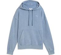 Puma Essentials Elevated Relaxed Wash Hoodie FL cool blue (34) XS