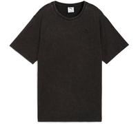 PUMA T-Shirt Essentials Elevated Relaxed Wash Damen PUMA black XL