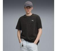 PUMA Essentials Elevated Relaxed Wash T-Shirt Herren, Kleidung, Schwarz, S Black