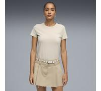 PUMA Essentials Elevated T-Shirt Damen, Kleidung, Weiß, M