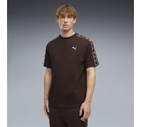 PUMA Essentials Elevated Tape Relaxed T-Shirt Herren, Accessoires, Braun, L