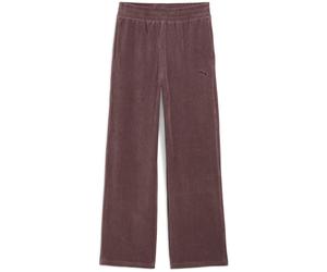 PUMA Essentials Elevated Velours Rib Straight Leg Jogginghose Damen 88 - raisin L