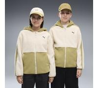 PUMA Essentials Elevated Winterized Relaxed Sweatjacke Teenager, Kleidung, Weiß, 7-8Y