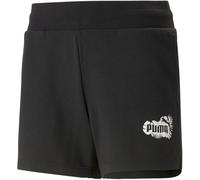 PUMA Essentials+ Flower Power 4" Shorts Damen 01 - PUMA black XL