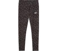 PUMA Essentials Leggings mit Animal-Print Damen, Accessoires, Schwarz, S Black