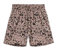 PUMA Damen Shorts ESS GRAPHIC Animal High-Rise AOP Woven Shorts 4 (691823) L Sandstone
