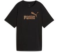 Puma ESSENTIALS GRPHIC ANIMAL RELXED TEE Damen T-Shirt, schwarz, größe S