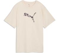 Puma ESSENTIALS GRAPHIC ANIMAL RELAXED TEE T-Shirt für Damen, beige, größe XS