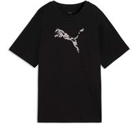 PUMA Damen Shirt ESS GRAPHIC Animal Relaxed Tee (691821) S PUMA Black