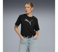 PUMA Damen Shirt ESS GRAPHIC Animal Relaxed Tee (691821) S PUMA Black