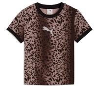 PUMA Essentials Graphics Leo Luxe Slim T-Shirt Damen, Kleidung, Schwarz, XS Black