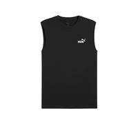 PUMA Essentials Herren-T-Shirt, ärmellos, erhältlich in Big & Tall, Puma Schwarz, Ss25, L