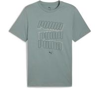 Puma ESSENTIALS LOGO LAB HOG TEE Herren T-Shirt, grün, größe XXL