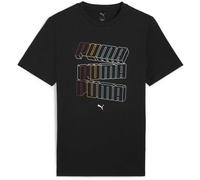 Puma ESSENTIALS LOGO LAB HOG TEE Herren T-Shirt, schwarz, größe L