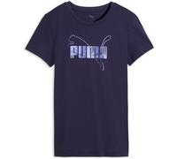 Puma Essentials Logo LAB Metallic Tee deep plum (64) M