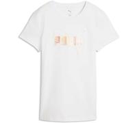 Puma Essentials Logo LAB Metallic Tee puma white (02) XS