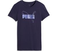 Puma Essentials Logo LAB Metallic Tee deep plum (64) XL