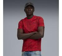 PUMA Essentials Logo Lab T-Shirt Herren, Kleidung, Rot, L Red