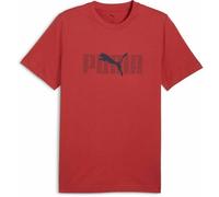 Puma ESSENTIALS LOGO LAB TEE Herren T-Shirt, rot, größe S