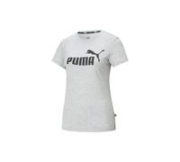 PUMA Essentials Logo T-Shirt Damen 04 - light gray heather S