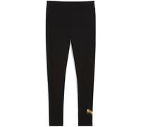 PUMA Essentials Metallic Leggings Damen 51 - PUMA black/metallic gold S