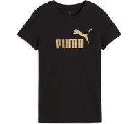 Puma Essentials Metallic No. 1 Logo Tee puma black-metallic gold (51) M