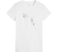 Puma T-shirts, Normal, Kurze Ärmel, Rundhalsausschnitt, Normal, Logo-druck - S