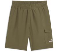 PUMA Essentials No. 1 Logo 9" Woven Cargoshorts Herren 81 - loden green S