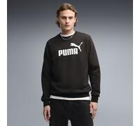 Sweatshirt PUMA "Essentials No. 1 Logo Crewneck Herren", Herren, Gr. XS, schwarz, Obermaterial: 34% Polyester, 66% Baumwolle; Rippe: 97% Baumwolle, 3% Elasthan, normal, Rundhals, Sweatshirts (41021458