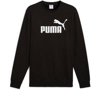 Puma Herren ESS No. 1 Logo Crew FL Crew-Sweatshirts, Puma Black,