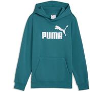 Hoodie PUMA "ESS No. 1 Logo Fleece-Hoodie Jungen", Jungen, Gr. 140, emerald ice grün, Obermaterial: 66% Baumwolle, 34% Polyester; Kapuzenfutter: 100% Baumwolle; Rippe: 97% Baumwolle, 3% Elasthan, norm