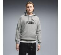 Hoodie PUMA "Essentials No. 1 Logo Hoodie Herren", Herren, Gr. XS, grau (medium gray heather), Obermaterial: 34% Polyester, 66% Baumwolle; Kapuzenfutter: 100% Baumwolle; Rippe: 97% Baumwolle, 3% Elast