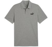 Puma Herren Polo ESS No. 1 Logo Pique – Medium Gray Heather