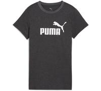 PUMA Unisex ESS No. 1 Logo Tee T-Shirts, Dark Gray Heather, XS