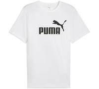 Puma Essentials No. 1 Logo T-Shirt Herren - weiß/schwarz - XL