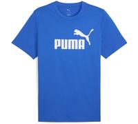 T-Shirt PUMA "ESS NO. 1 LOGO TEE (S)", Herren, Gr. XXL, mountain blau, Jersey, Obermaterial: 100% Baumwolle, unifarben, sportlich, regular fit normal, Rundhals, Kurzarm, Shirts (52452521-XXL) mountain