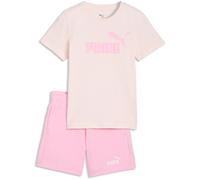 PUMA Essentials No.1 Logo T-Shirt + Shorts Set Kinder 21 - jasmine flower 98