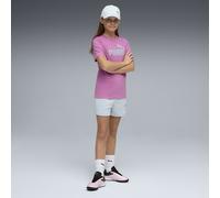 PUMA Essentials No.1 Logo T-Shirt und Shorts Set Kinder, Kleidung, Rosa, 7-8Y Pink
