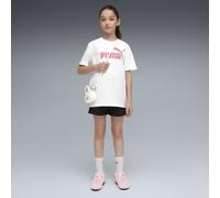 PUMA Essentials No.1 Logo T-Shirt und Shorts Set Kinder, Kleidung, Weiß, 11-12Y White
