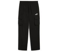 PUMA Essentials No. 1 Logo Woven Cargohose Jungen 01 - PUMA black 152