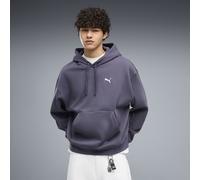 Hoodie PUMA "Essentials Oversized Hoodie Herren", Herren, Gr. M, blau (inky depths gray), Obermaterial: 34% Polyester, 66% Baumwolle. Kapuzenfutter: 100% Baumwolle. Rippe: 97% Baumwolle, 3% Elasthan,