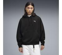 Hoodie PUMA "Essentials Oversized Hoodie Herren", Herren, Gr. L, schwarz, Obermaterial: 34% Polyester, 66% Baumwolle. Kapuzenfutter: 100% Baumwolle. Rippe: 97% Baumwolle, 3% Elasthan, oversize, Sweats
