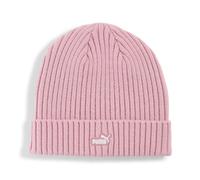 PUMA Essentials Patch Mid Crown Beanie, Accessoires, Poised Rosa, OSFA Pink